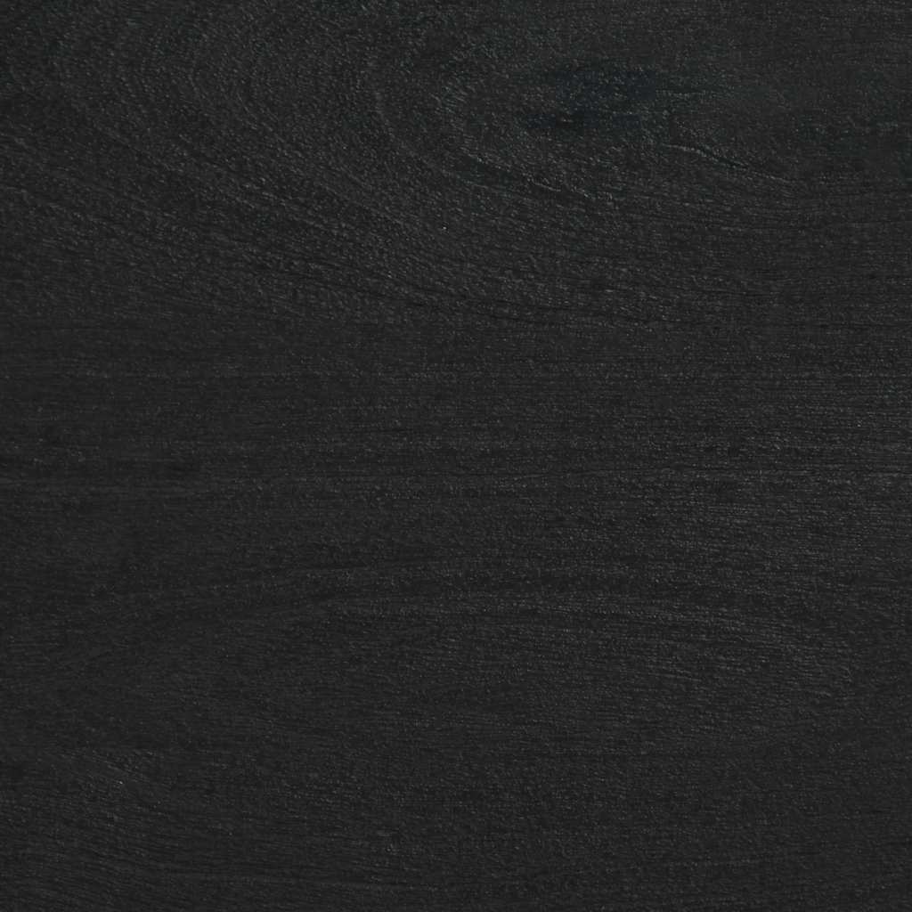 Tavolino da Salotto Nero 80x50x40 cm in Legno Multistrato