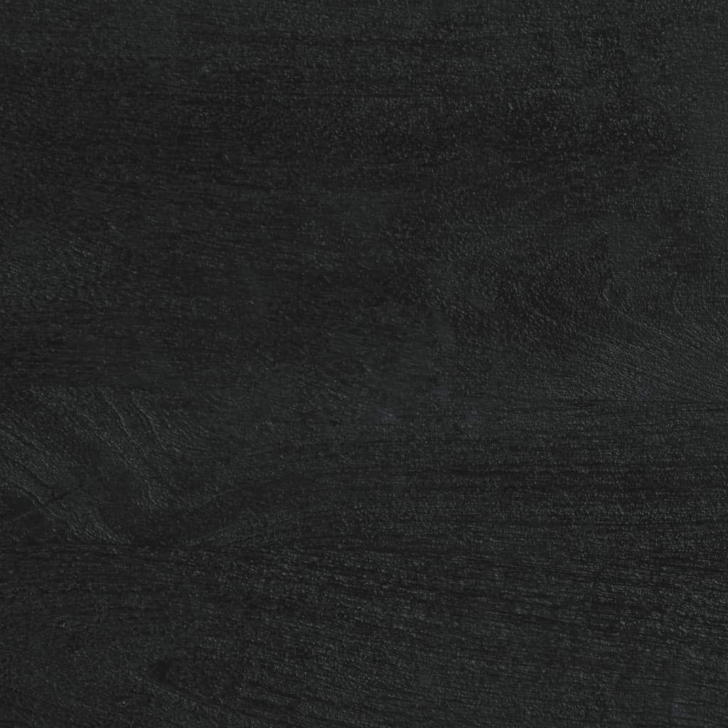 Comodino Nero 50x33x62 cm in Legno Multistrato - homemem39