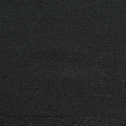 Comodino Nero 50x33x60 cm in Legno Multistrato - homemem39