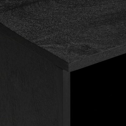 Mobile Porta TV Nero 100x33x46 cm in Legno Multistrato - homemem39