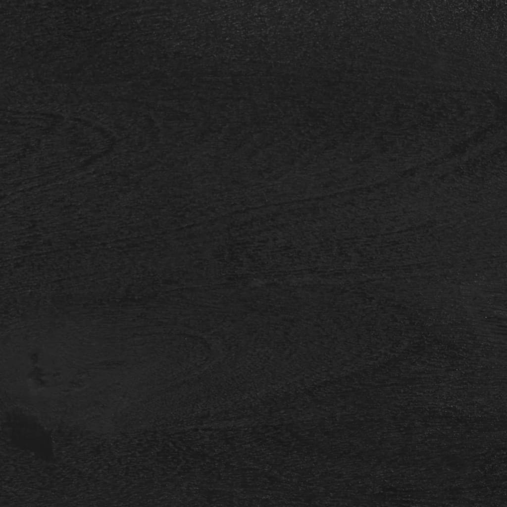 Credenza Nera 60x33x75 cm in Legno Multistrato - homemem39