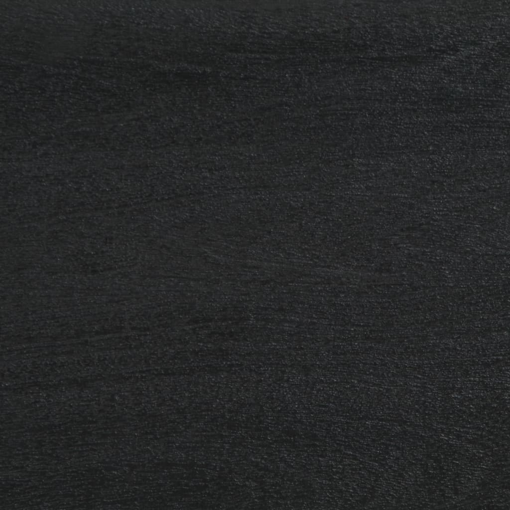 Credenza Nera 60x33x75 cm in Legno Multistrato - homemem39