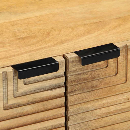 Tavolino da Salotto Marrone 80x50x40 cm Legno Massello di Mango | homemem39