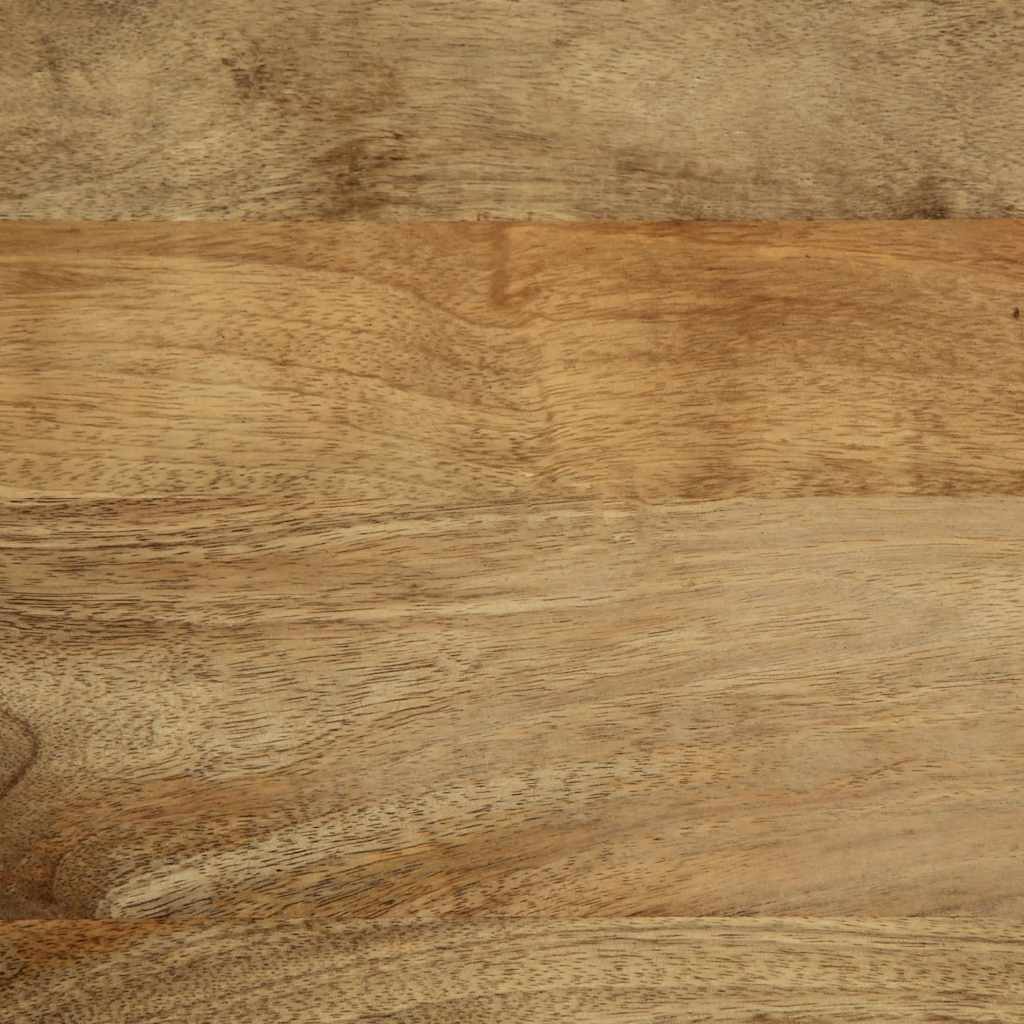 Mobile Porta TV Marrone 100x33x46 cm in Legno Massello di Mango - homemem39