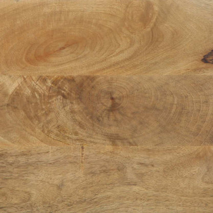 Specchio da Bagno Marrone 50x70x3 cm in Legno Massello di Mango