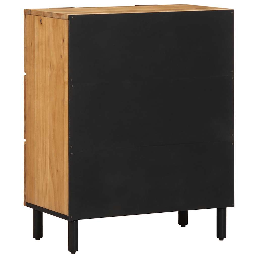 Credenza 60x33x75 cm in Legno Massello di Acacia | homemem39