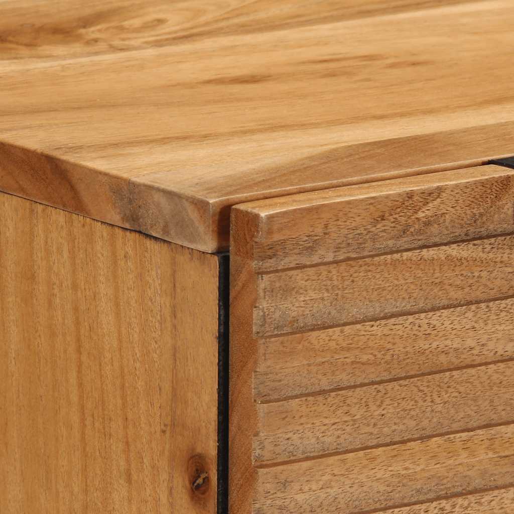 Credenza 60x33x75 cm in Legno Massello di Acacia | homemem39