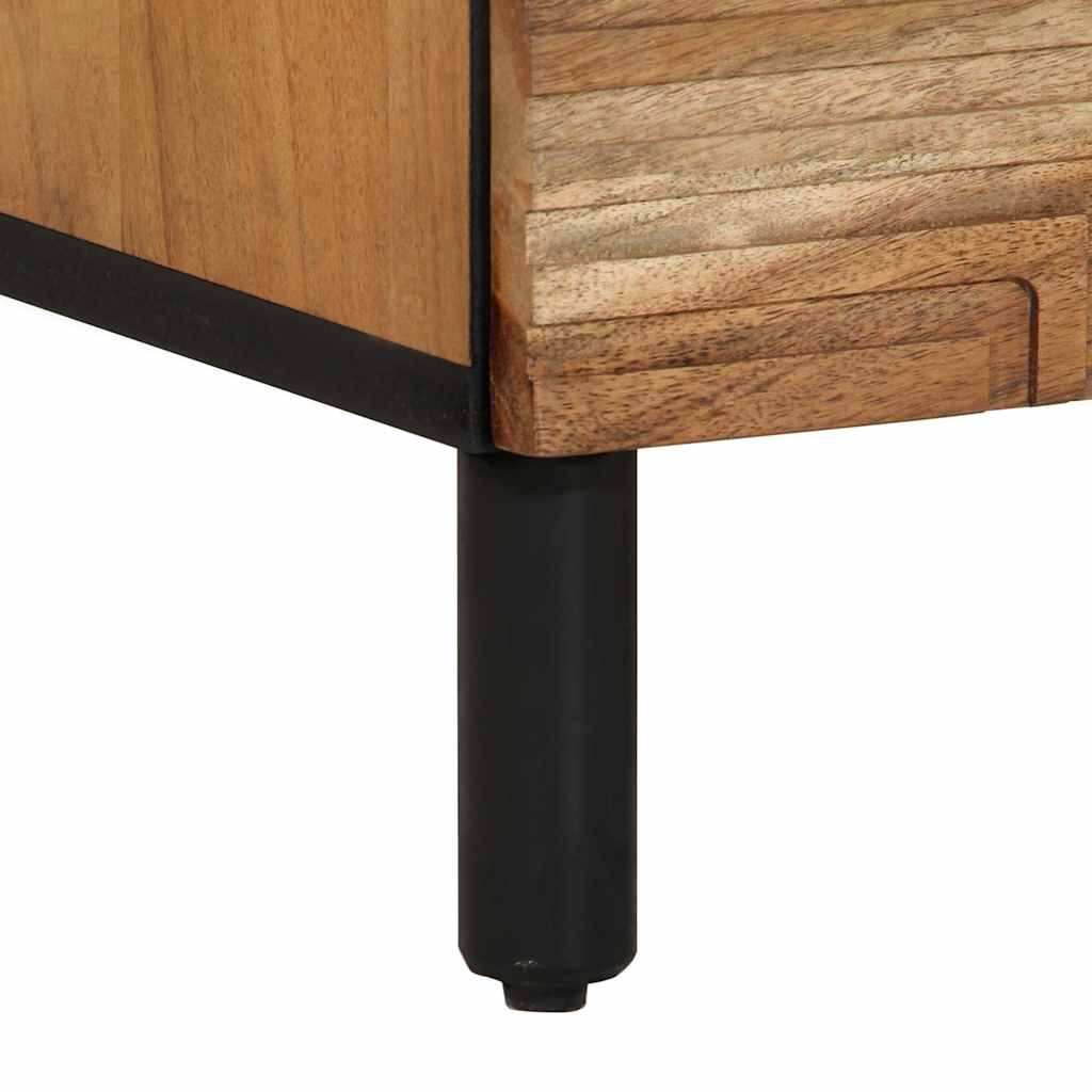 Credenza 60x33x75 cm in Legno Massello di Acacia | homemem39