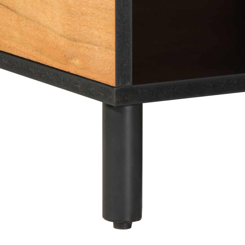 Tavolino da Salotto 80x50x40 cm Legno Massello di Acacia | homemem39