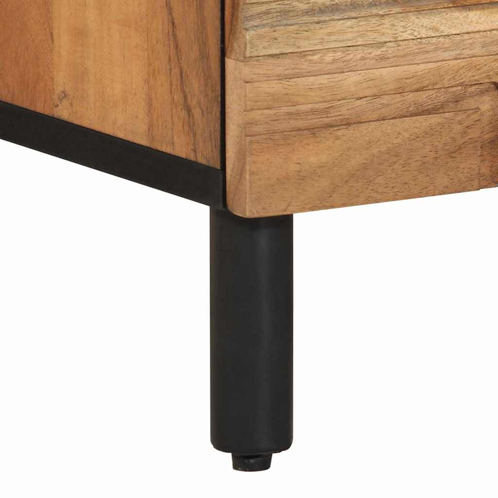 Armadio da Notte con cassetto Marrone 50 x 33 x 62 cm | homemem39
