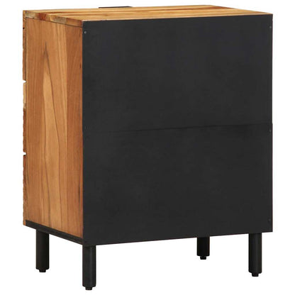 Armadietto per letto Marrone 50 x 33 x 62 cm