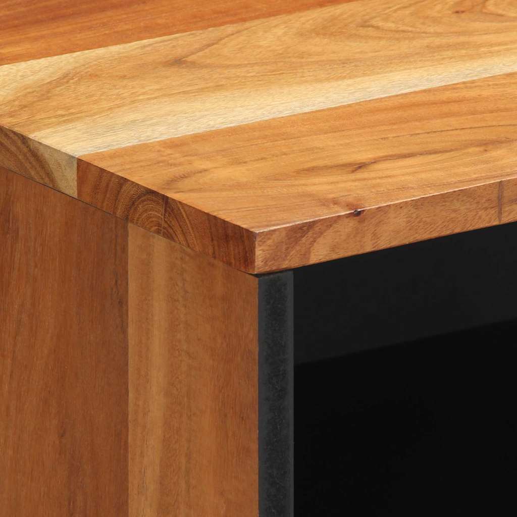 Armadio da Notte con cassetto Marrone 50 x 33 x 62 cm - homemem39