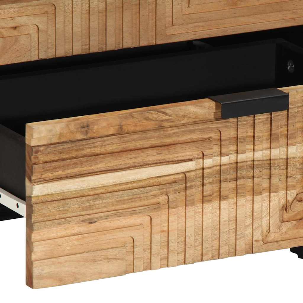 Armadio da Notte con cassetto Marrone 50 x 33 x 62 cm - homemem39