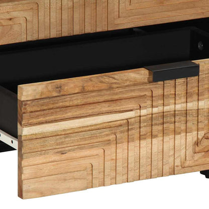 Armadio da Notte con cassetto Marrone 50 x 33 x 62 cm - homemem39