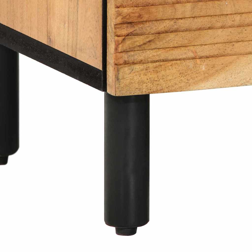 Armadio da Notte con cassetto Marrone 50 x 33 x 60 cm - homemem39