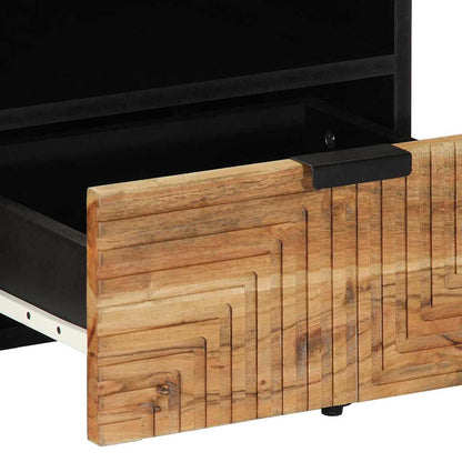 Tavolino da salotto con cassetto Marrone 80 x 54 x 40 cm | homemem39