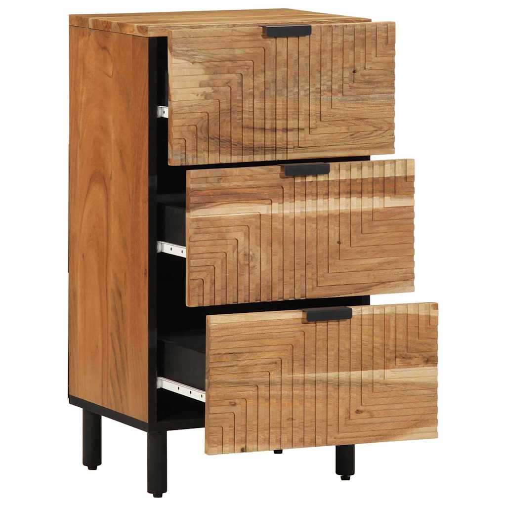 Credenza Marrone 40 x 33 x 75 cm Legno di mango massello