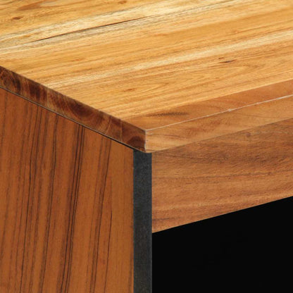 Credenza Marrone 60 x 33 x 75 cm Legno massello di acacia - homemem39
