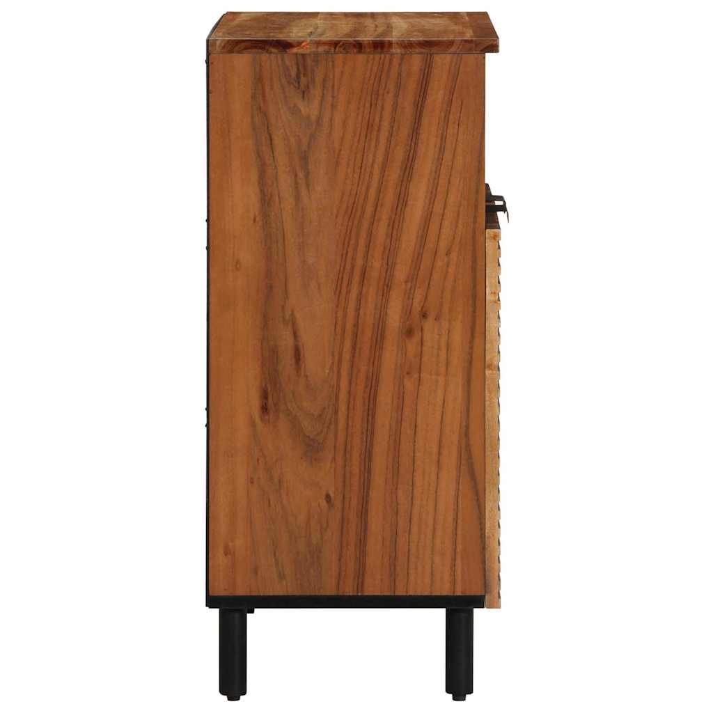 Credenza Marrone 60 x 33 x 75 cm Legno massello di acacia - homemem39