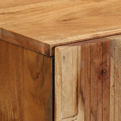 Highboard Marrone 60 x 33 x 100 cm Legno massello di acacia - homemem39