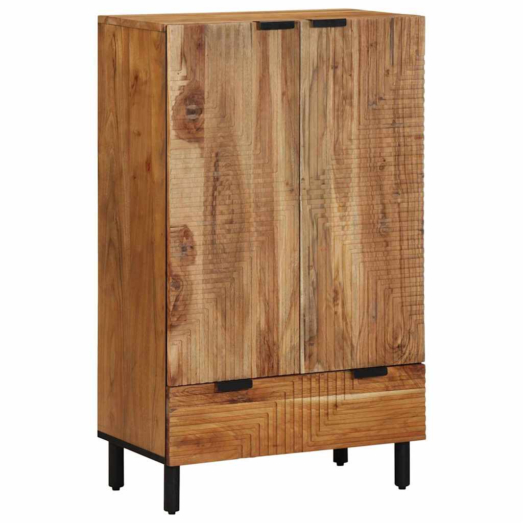 Highboard Marrone 60 x 33 x 100 cm Legno massello di acacia - homemem39