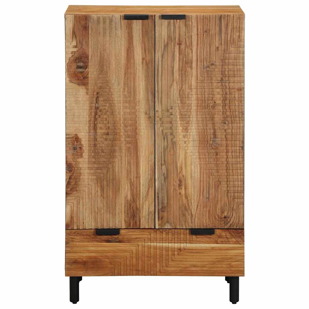 Highboard Marrone 60 x 33 x 100 cm Legno massello di acacia - homemem39