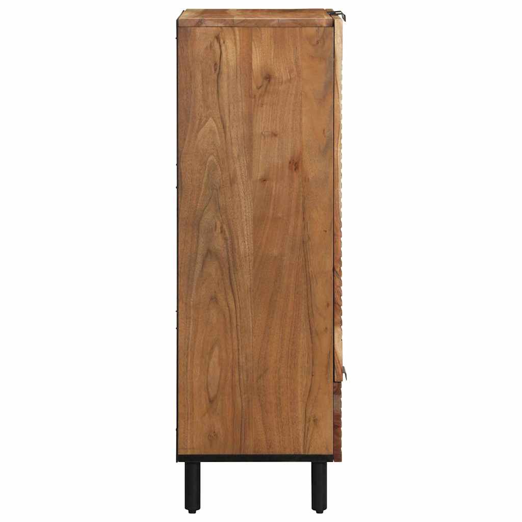 Highboard Marrone 60 x 33 x 100 cm Legno massello di acacia - homemem39