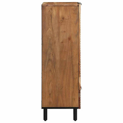 Highboard Marrone 60 x 33 x 100 cm Legno massello di acacia - homemem39