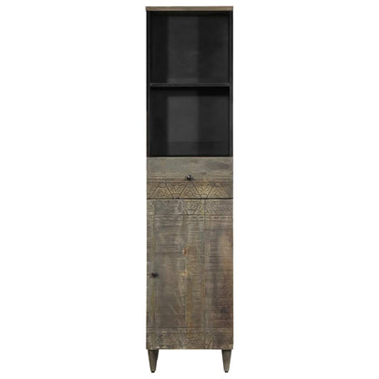 Mobile da Bagno 38x33x160 cm in Legno Massello di Mango | homemem39