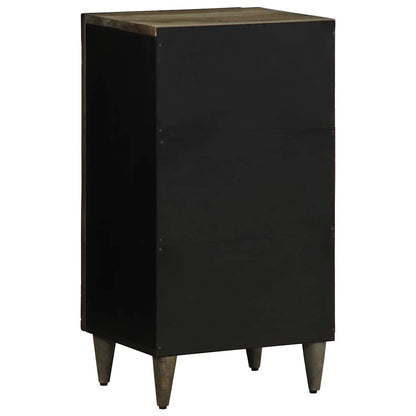 Credenza 40x33x75 cm in Legno Massello di Mango - homemem39