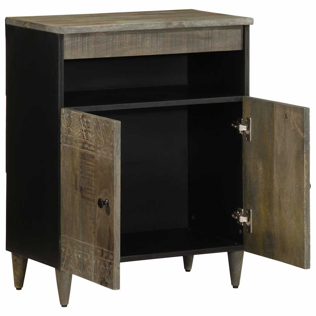 Credenza 60x33x75 cm in Legno Massello di Mango - homemem39