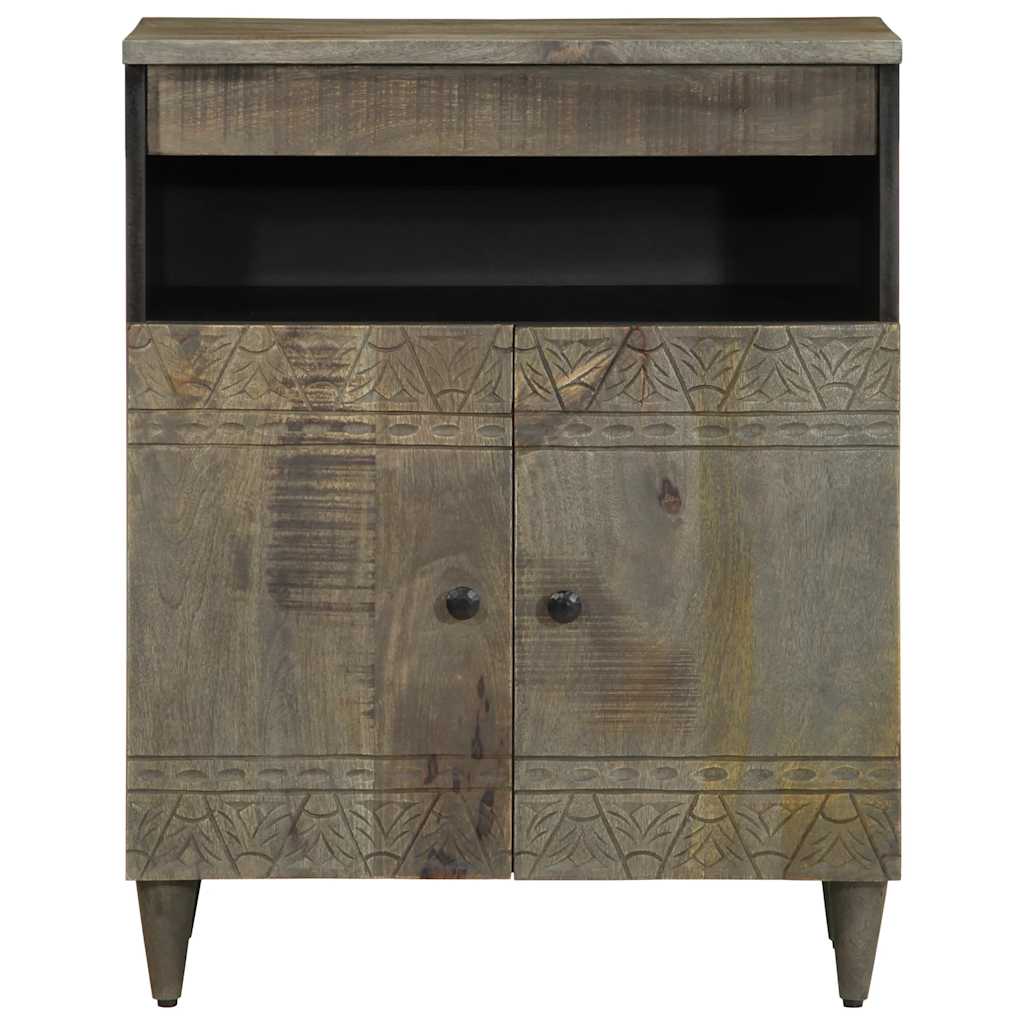 Credenza 60x33x75 cm in Legno Massello di Mango - homemem39