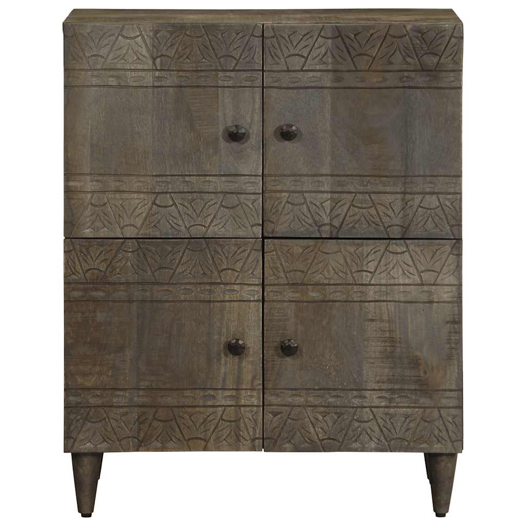 Credenza 60x33x75 cm in Legno Massello di Mango - homemem39