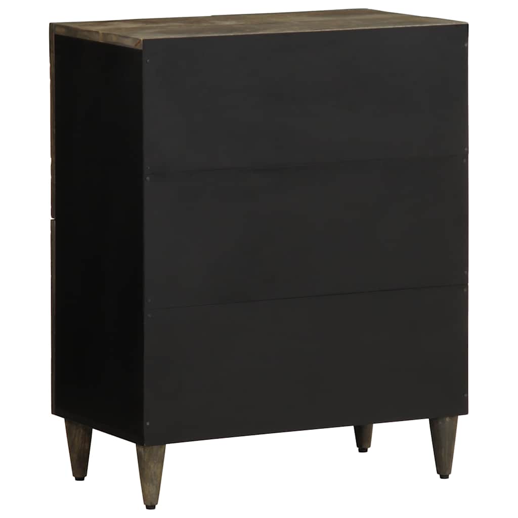 Credenza 60x33x75 cm in Legno Massello di Mango - homemem39