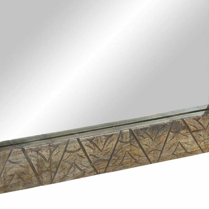 Specchio da Bagno 50x2,5x70 cm in Legno Massello di Mango | homemem39