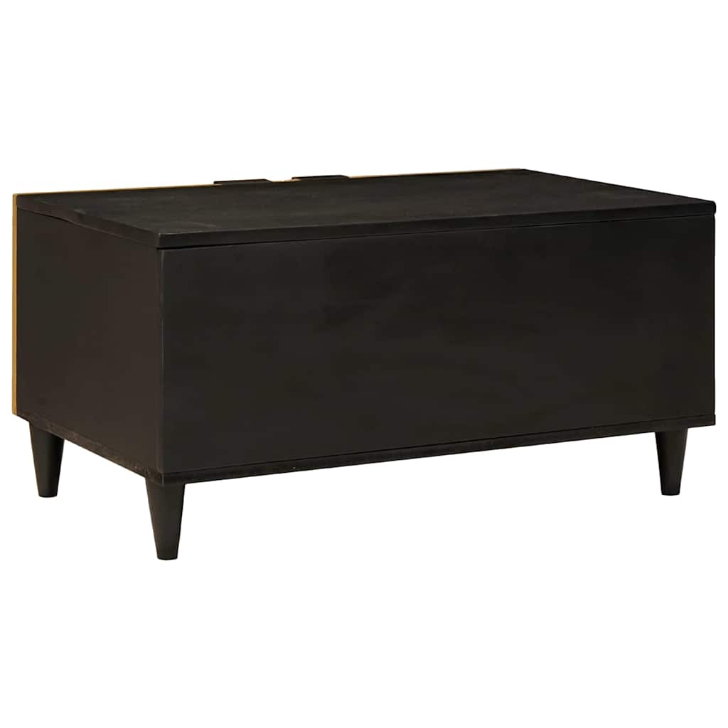 Tavolino da salotto Nero e Oro 80 x 50 x 40 cm | homemem39
