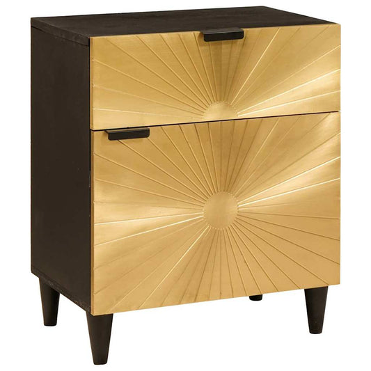 Comodino con cassetto 50 x 33 x 60 cm Legno di mango massello | homemem39