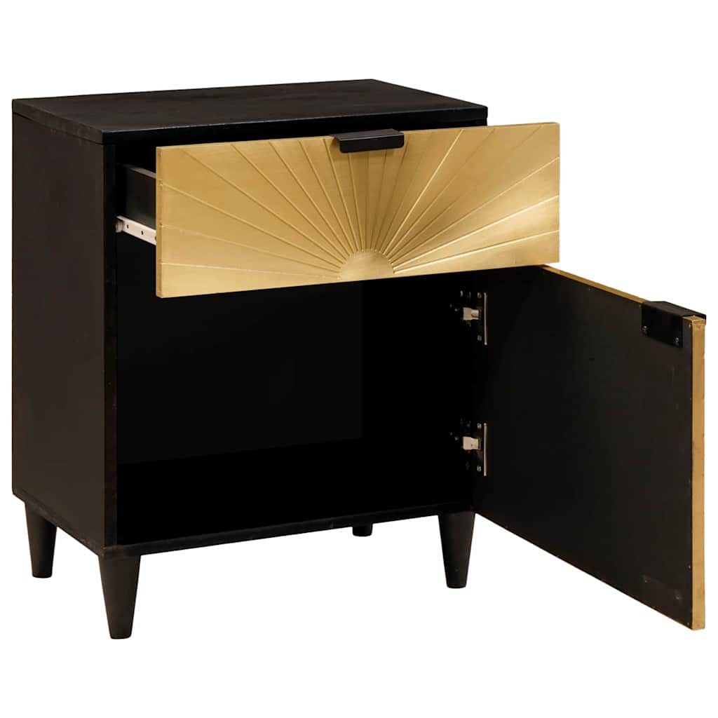 Comodino con cassetto 50 x 33 x 60 cm Legno di mango massello | homemem39