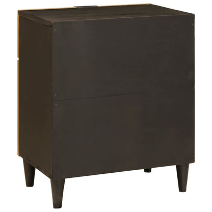 Comodino con cassetto 50 x 33 x 60 cm Legno di mango massello | homemem39