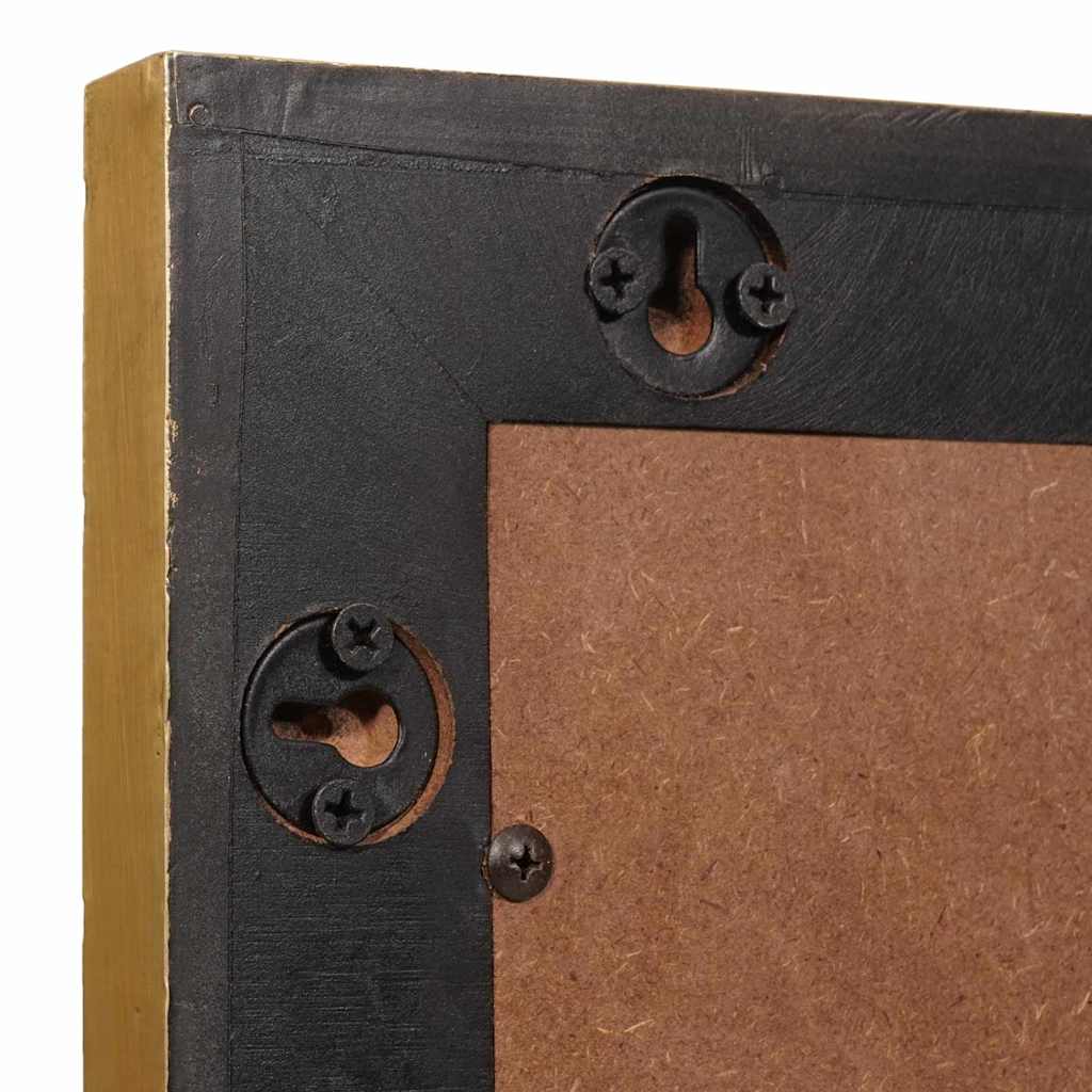 Specchio da bagno Montaggio a parete Oro 50 x 2,5 x 70 cm | homemem39