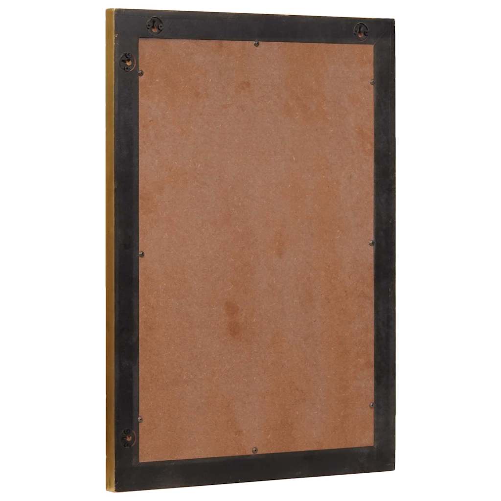 Specchio da bagno Montaggio a parete Oro 50 x 2,5 x 70 cm | homemem39