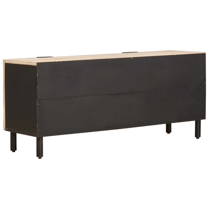 Mobile TV con porta Finitura Bianco Lavato 105 x 33 x 46 cm | homemem39