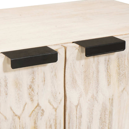 Credenza Finitura Bianco Lavato 60 x 33 x 75 cm | homemem39
