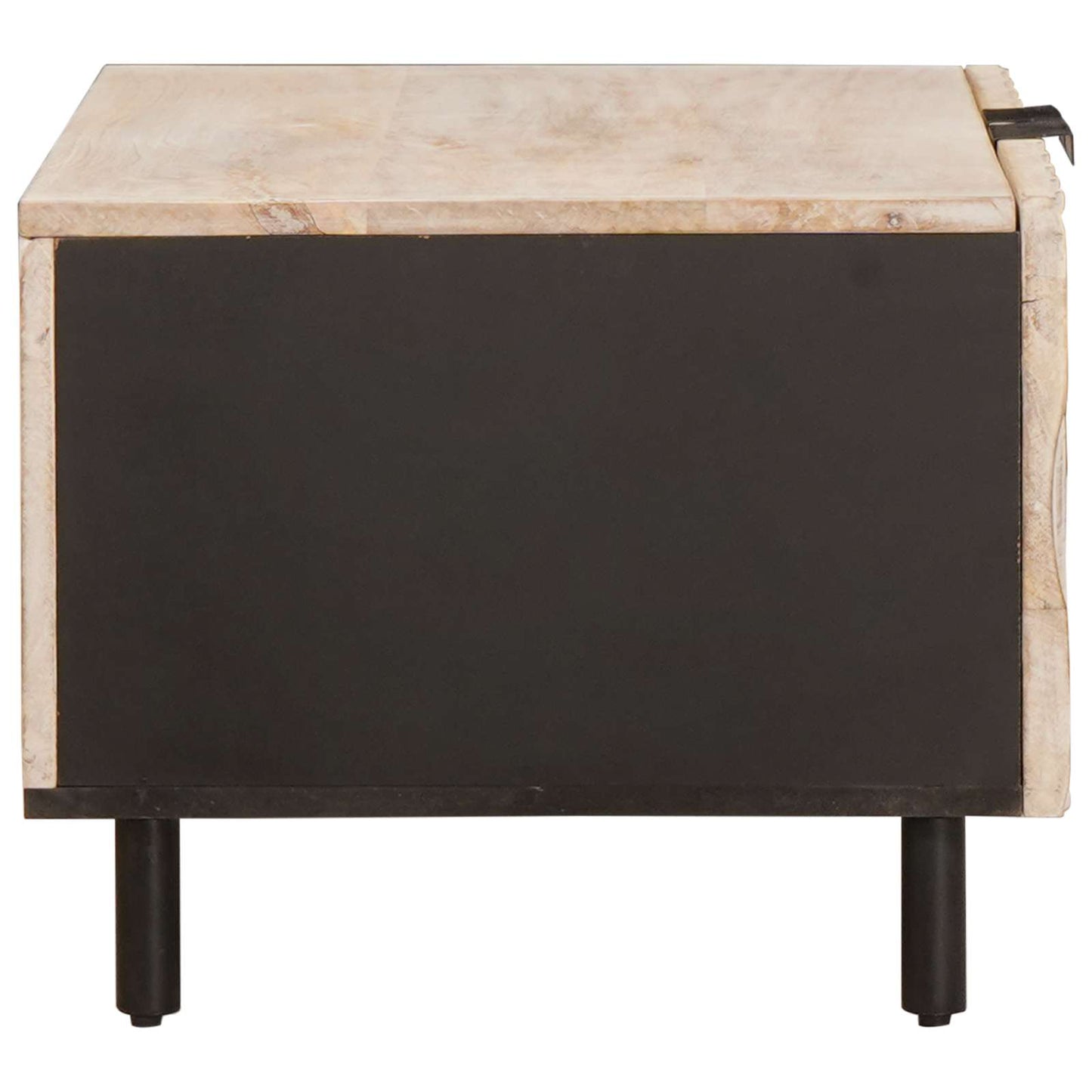 Tavolino da salotto Bianco 80 x 50 x 40 cm