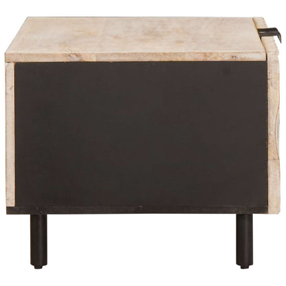 Tavolino da salotto Bianco 80 x 50 x 40 cm