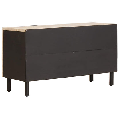Mobile TV con porta Finitura Bianco Lavato 80 x 33 x 46 cm | homemem39