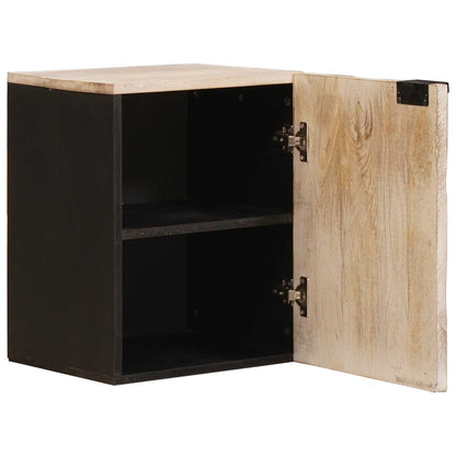 Mobile Appeso da Bagno con lo scaffale Bianco 38 x 33 x 48 cm