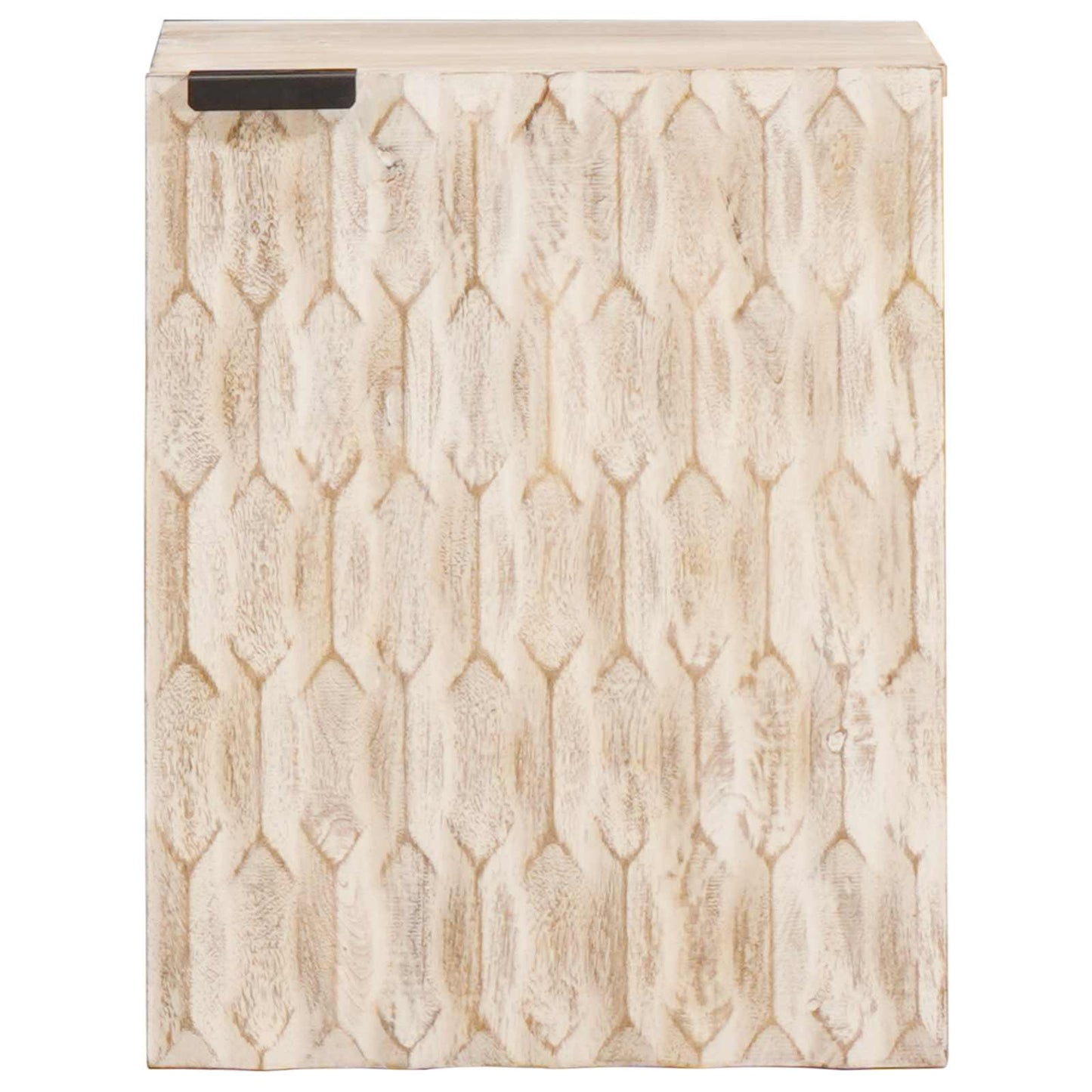 Mobile Appeso da Bagno con lo scaffale Bianco 38 x 33 x 48 cm