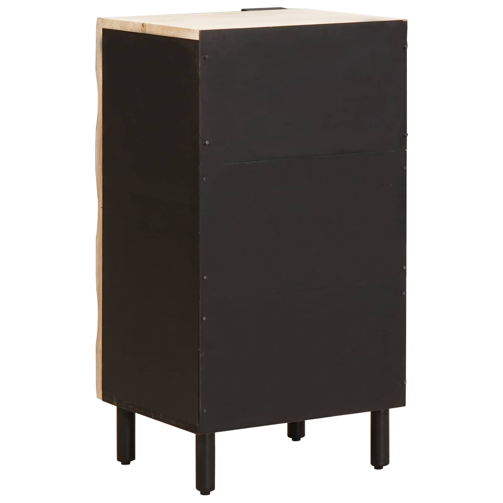 Credenza con cassetto Finitura Bianco Lavato 40 x 33 x 75 cm | homemem39