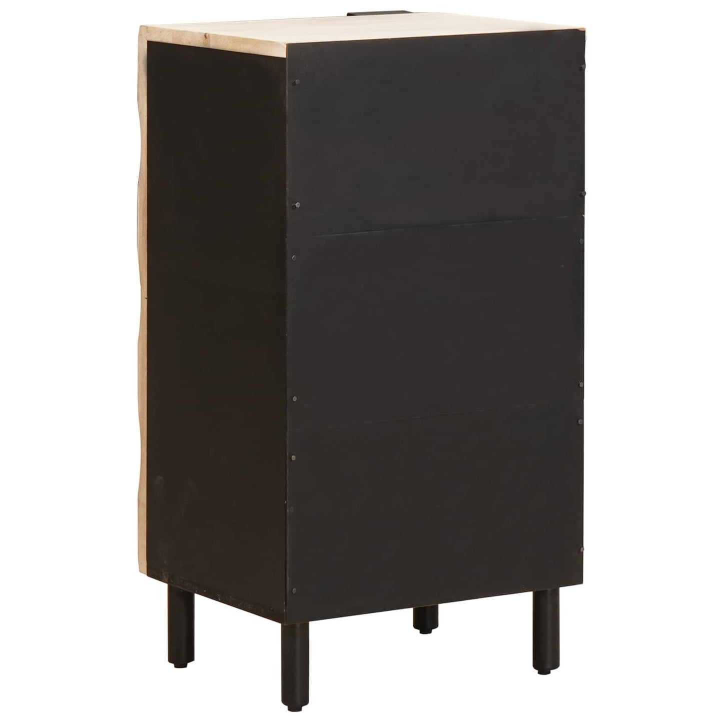 Credenza con porta Finitura Bianco Lavato 40 x 33 x 75 cm